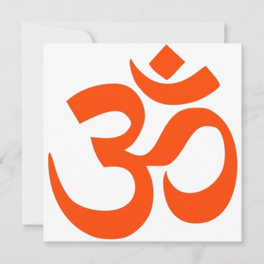 インディアンOM記号 カード (正面)