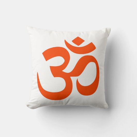 インディアンOM記号 クッション (正面)