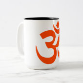 インディアンOM記号 ツートーンマグカップ (正面左)
