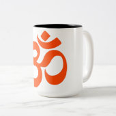 インディアンOM記号 ツートーンマグカップ (正面右)