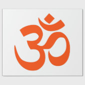 インディアンOM記号 ラッピングペーパー (フラット)