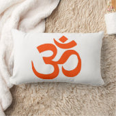 インディアンOM記号 ランバークッション (ブランケット)