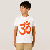 インディアンOM記号 Tシャツ (正面フル)