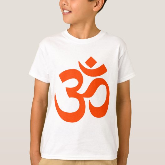 インディアンOM記号 Tシャツ (正面)