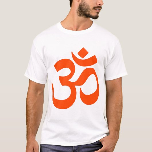 インディアンOM記号 Tシャツ (正面)