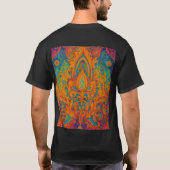 インディアンrangoli Tシャツ (裏面)