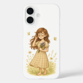 インディイン開花iPhoneケース – コテージコアエステティック iPhone 16ケース