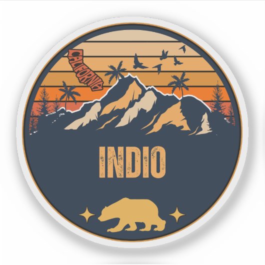 インディオ, カリフォルニア シール (正面)