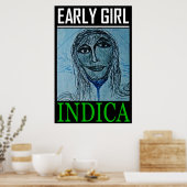 インディカ少女 ポスター (キッチン)