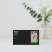 インディカ島球菌 名刺 (スタンド正面)