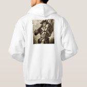 インディクラットフード付きスウェットシャツ パーカ (裏面)