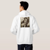 インディクラットフード付きスウェットシャツ パーカ (裏面フル)