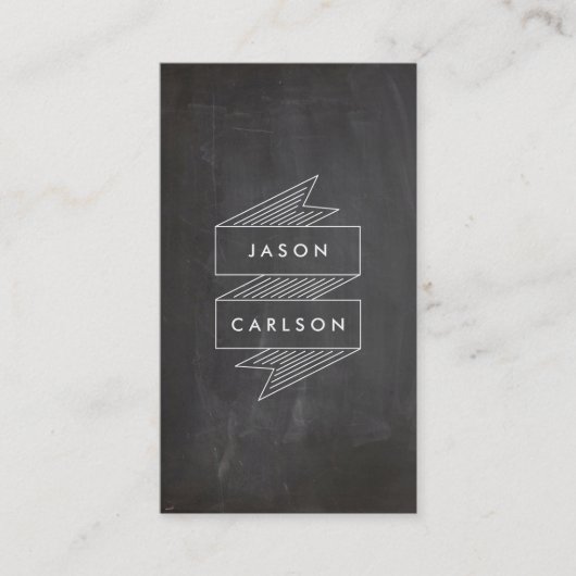 インディクールミュージシャンお尻ミュージックブラックグランジ 名刺 (正面)