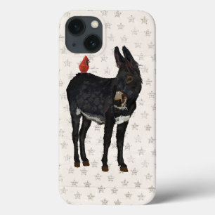 インディゴのろば及び(鳥)ショウジョウコウカンチョウ iPhone 13ケース