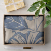 インディゴのハイビスカス 薄葉紙 (ギフト)