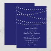 インディゴのパーティーの真珠は日付を救います セーブザデート (正面/裏面)