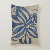 インディゴのラッパスイセン アクセントクッション (正面(垂直))