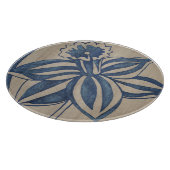 インディゴのラッパスイセン カッティングボード (角)