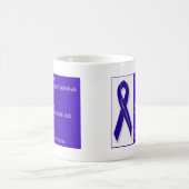 インディゴのリボン コーヒーマグカップ (中央)