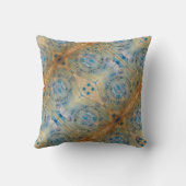 インディゴの兄弟-芸術の枕 クッション (裏面)