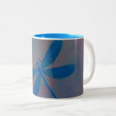 インディゴの夢のトンボ ツートーンマグカップ (正面右)