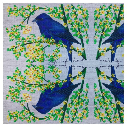 インディゴの布 ファブリック (見本)