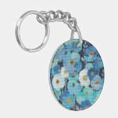 インディゴの花 キーホルダー (正面左)