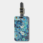 インディゴの花 ラゲッジタグ (正面縦)