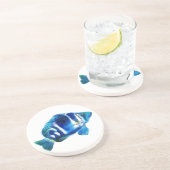 インディゴの魚のコースター コースター (側面)