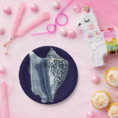 インディゴはIを殻から取り出します ペーパープレート (パーティー)