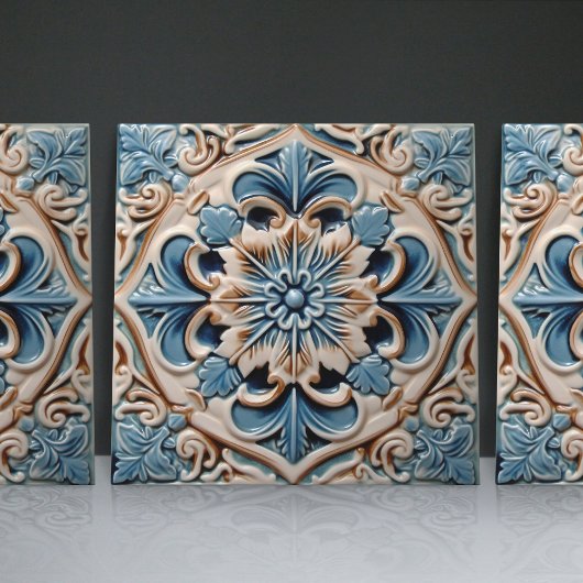 インディゴアズレジョブルーポルトガルリスボン装飾品 タイル