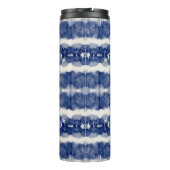 インディゴアート：抽象芸術水彩混沌。 タンブラー (裏面)