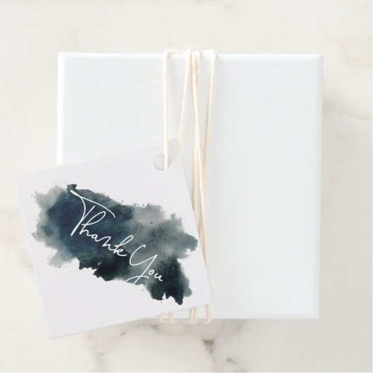 インディゴインク洗浄ベビーシャワーありがとう フェイバータグ (インサイチュ)