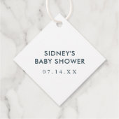 インディゴインク洗浄ベビーシャワーありがとう フェイバータグ (裏面)