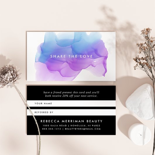 インディゴウォーターカラーブロ |紹介 紹介カード