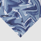 インディゴウォーターカラー抽象芸術 薄葉紙 (詳細)