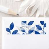 インディゴウォーター葉カラー ラベル (インサイチュ)