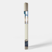 インディゴエレガントブルー瑪瑙セクイン Case-Mate iPhoneケース (裏面 / 左)