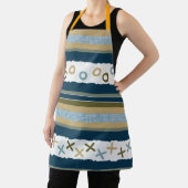 インディゴキス&ハグズカスタマイズ可能エプロン エプロン (インサイチュ)