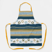 インディゴキス&ハグズカスタマイズ可能エプロン エプロン (正面)