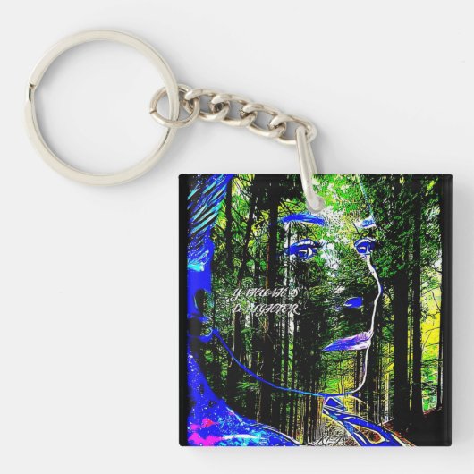 インディゴキャンディ01 キーホルダー (正面)