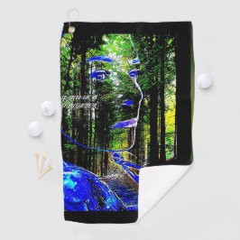 インディゴキャンディ01 ゴルフタオル