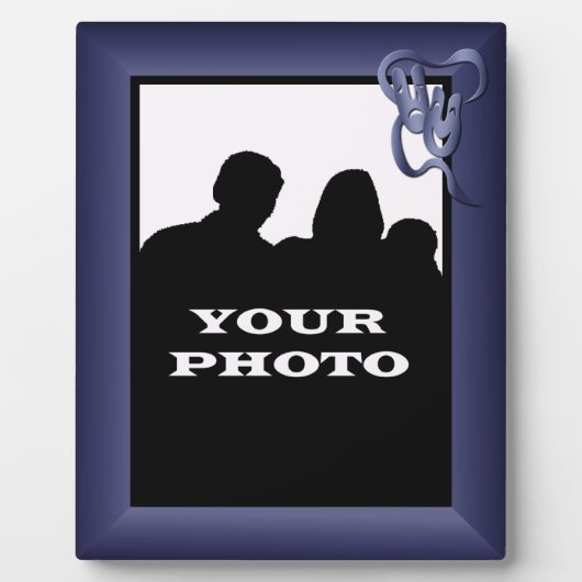 インディゴコメディ悲劇シアター8x10フォトプラーク フォトプラーク (正面)