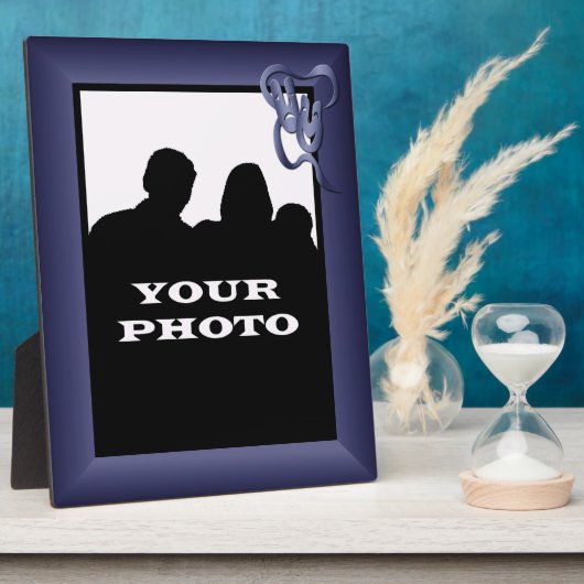 インディゴコメディ悲劇シアター8x10フォトプラーク フォトプラーク (側面)