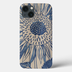 インディゴサンフラワー iPhone 13ケース
