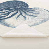 インディゴシャークアイシーシェル シェルパブランケット (3/4)