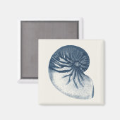 インディゴシャークアイシーシェル マグネット (正面/裏面)