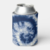 インディゴスワール、タイダイ、ボヘミアン。 缶クーラー (缶正面)