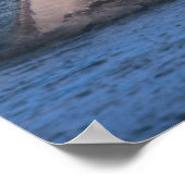 インディゴチャイルドとイルカのファンタジー ポスター (角)