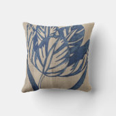 インディゴチューリップ クッション (裏面)